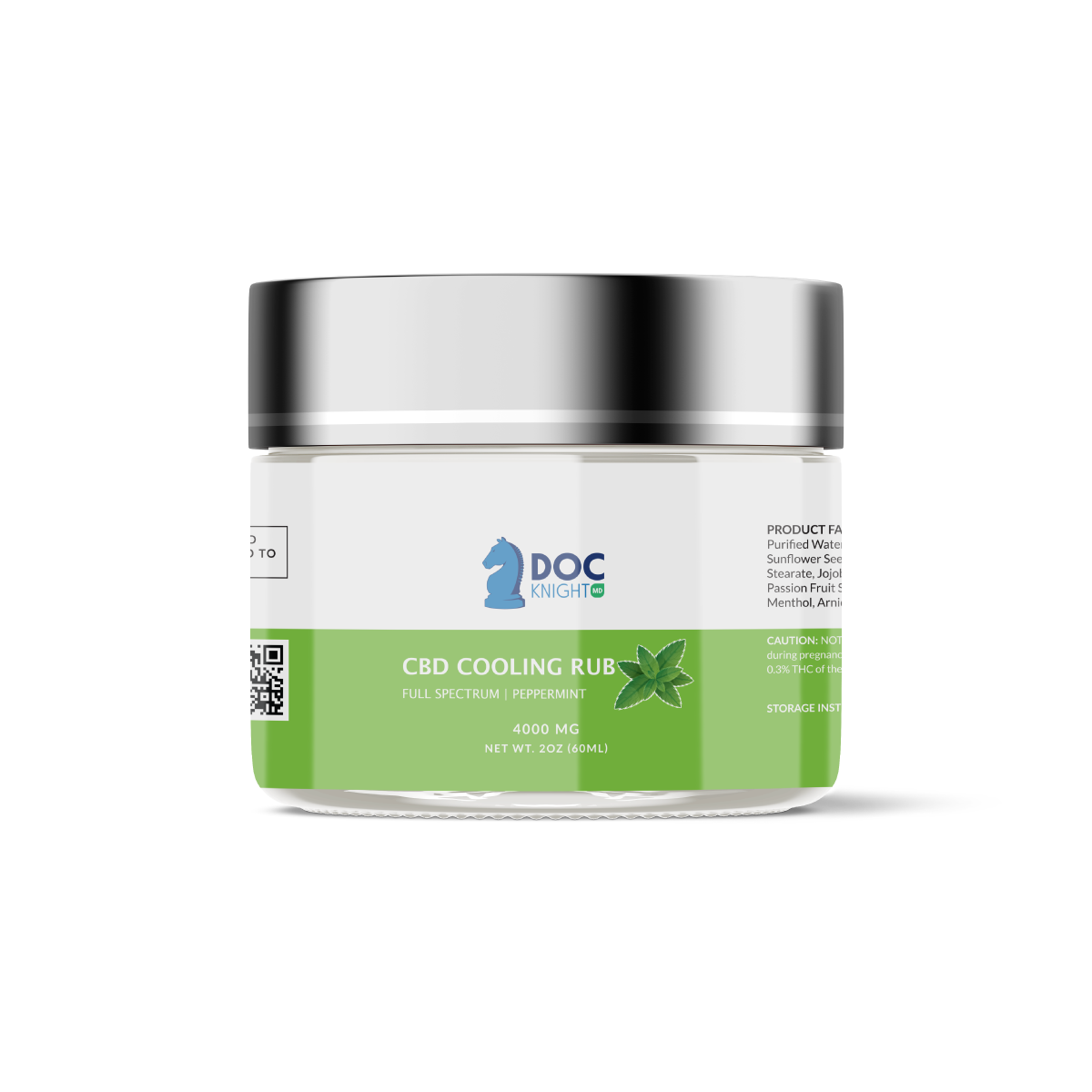 CBD Cooling Muscle Rub 2000MG - Move With Ease