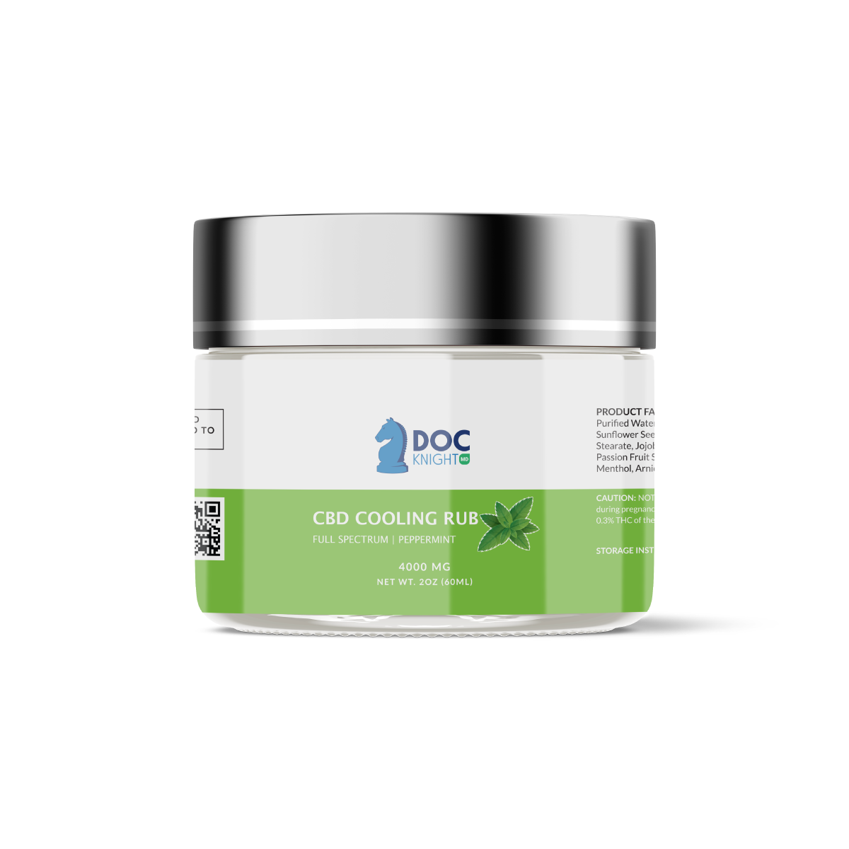 CBD Cooling Muscle Rub 2000MG - Move With Ease